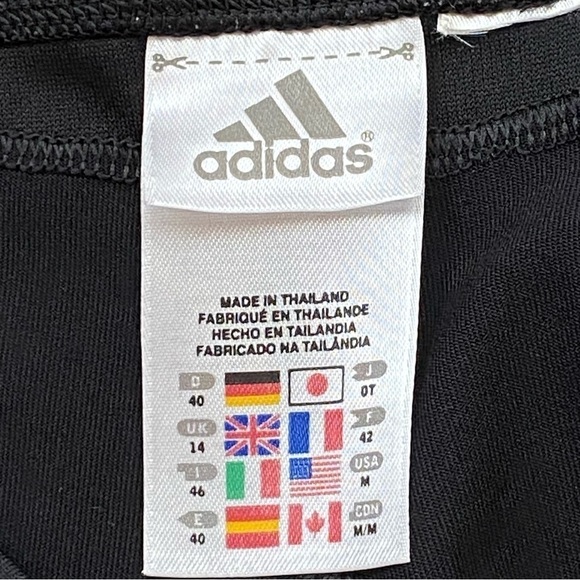 Adidas Climalite Wide Leg Cropped Capris Medium - Picture 9 of 16